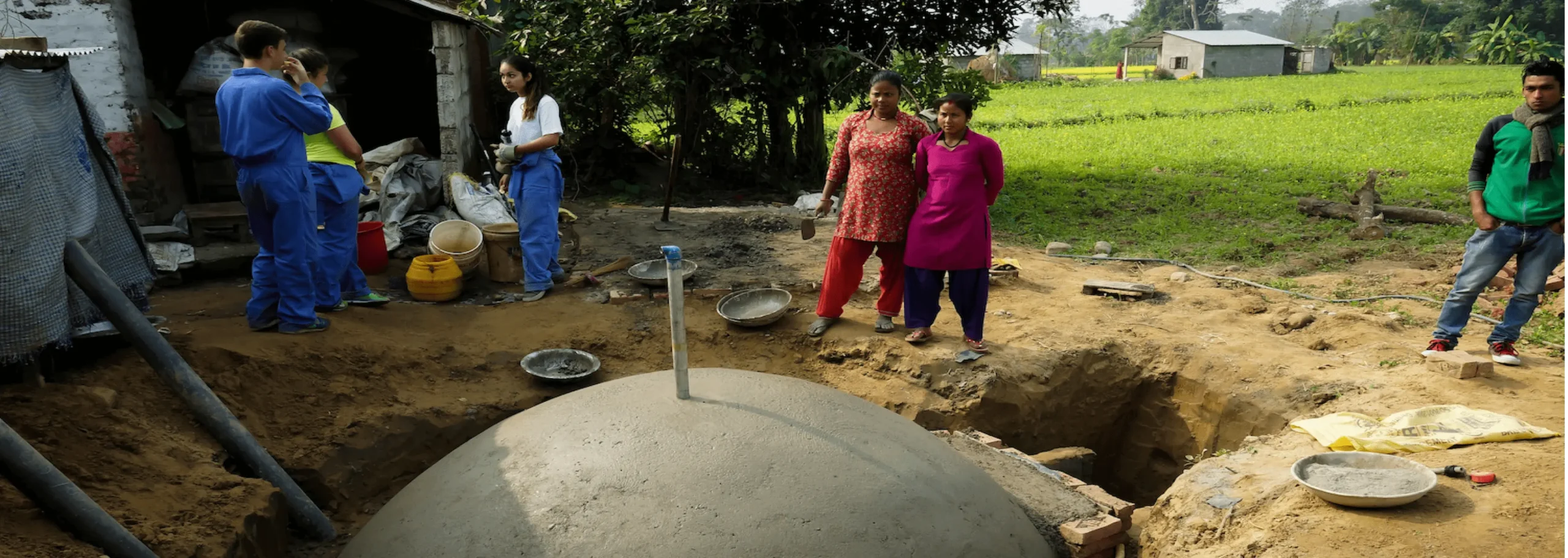 Biogas Digester at a household level